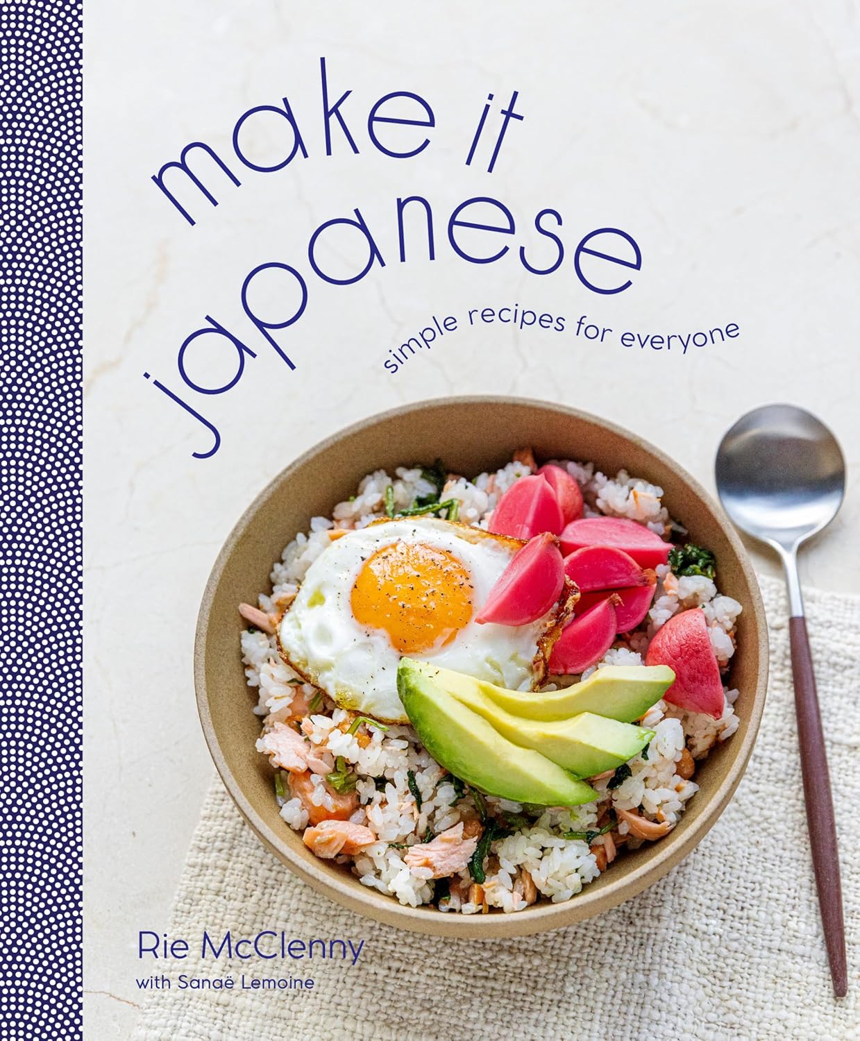 Make It Japanese cookbook cover by Rie McClenny